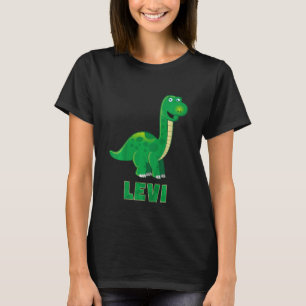 T-shirt Dinosaure pour enfants Dino nom Levi