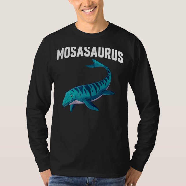 T-shirt Dinosaure préhistorique Mosasaurus Dino 2 (Devant)
