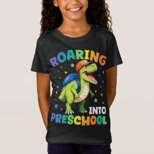 T-Shirt Dinosaure Préscolaire Gratuit T Rex Retour À L'Éco