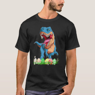 T-shirt Dinosaure Pyjamas de Pâques Rex OEufs de Pâques