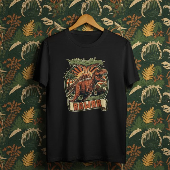T-shirt Dinosaure Rawrr (Créateur téléchargé)
