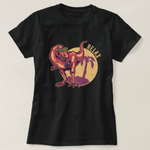T-shirt Dinosaure relaxant