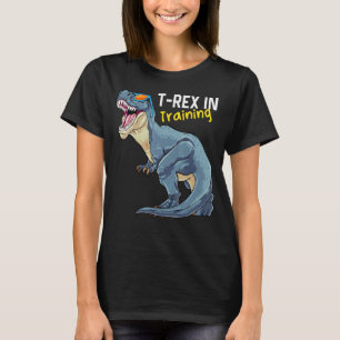 T-shirt Dinosaure Rex Dans L'Entraînement Tyrannosaurus Re