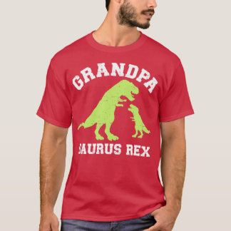T-shirt dinosaure rex de grand-père