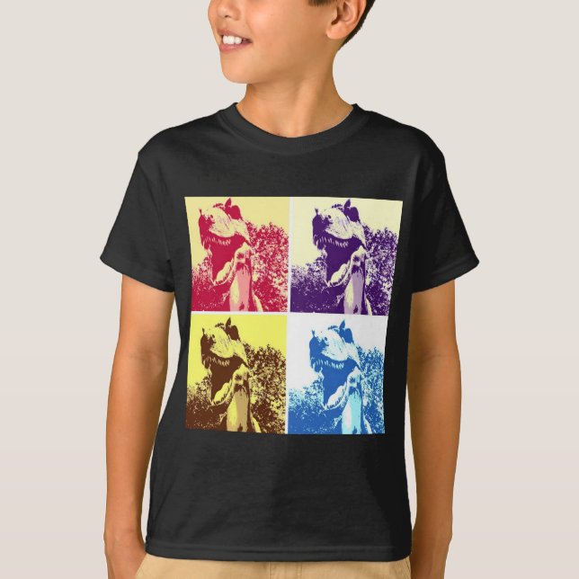 T-shirt Dinosaure T-Rex (Devant)