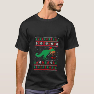 T-shirt Dinosaure T Rex Dinosaure Dinosaure Manger Reindee