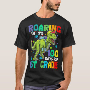 T-shirt Dinosaure T-Rex Gravement En 100 Jours De 1ère Cla