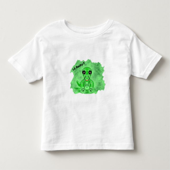 T-shirt dinosaure t-rex pour garçons 2T (Devant)