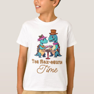 T-shirt Dinosaure T-Rex-Saurus Tee, Jouant et adorable