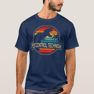 T-shirt Dinosaure, technicien en lutte antiparasitaire