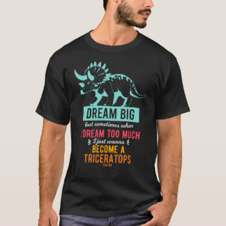 T-shirt dinosaure triceratops