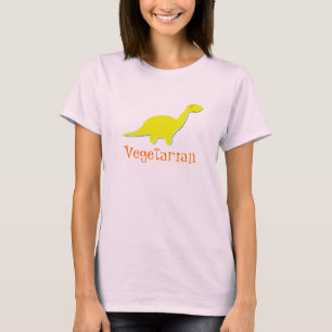 T-shirt Dinosaure végétarien mignon