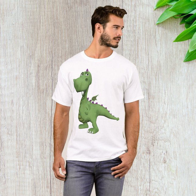 T-shirt Dinosaure Vert (Créateur téléchargé)