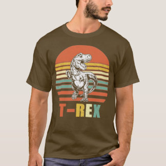 T-shirt Dinosaure vintage TRex détendu