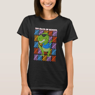 T-shirt Dinosaures Dabbing 100 Jours D'école Professeur Dr