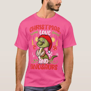 T-shirt Dinosaures Dino Boy Kids TRex Père Noël Cadeau de