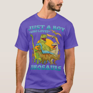 T-shirt Dinosaures Dinos T Rex Future Paléontologue