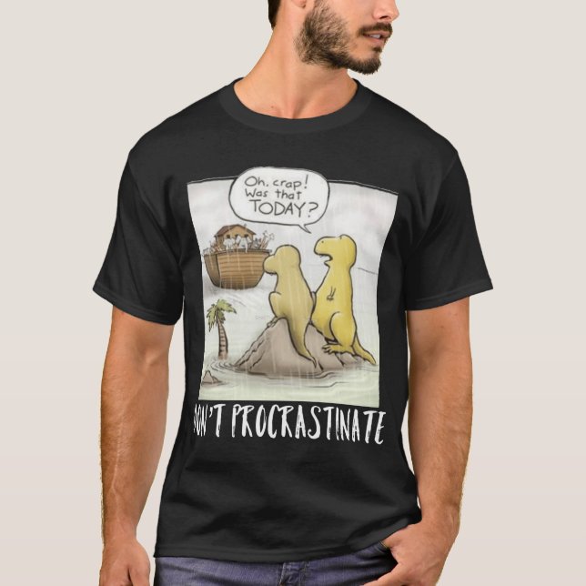 T-shirt Dinosaures drôles et conception graphique de l'arc (Devant)
