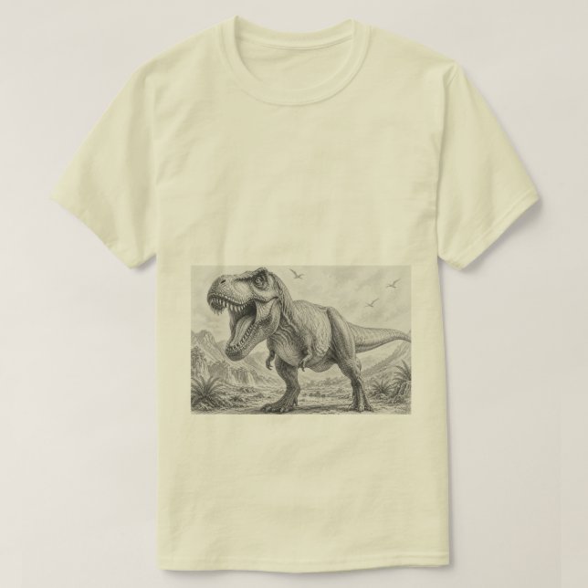 T-shirt DinosauresTdising  (Design devant)