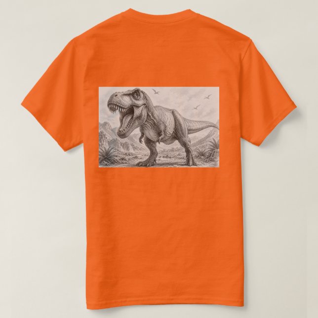 T-shirt DinosauresTdising  (Design dos)