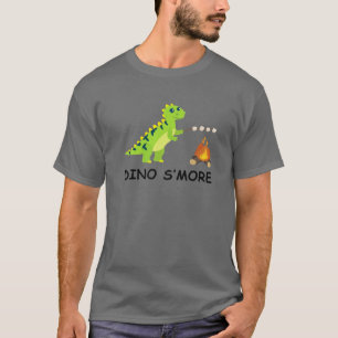 T-shirt Dinosmore Dinosaur Smore Camping Funny Camping
