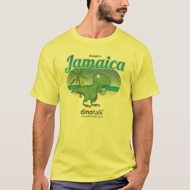 T-shirt Dinotalk Jamaïque (Devant)