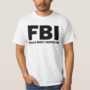 T-shirt d'inspecteur de corps féminin