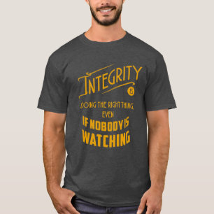 T-shirt d'intégrité