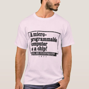 T-shirt d'Intel 4004