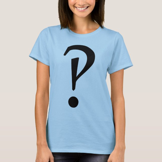 T-shirt d'Interrobang (Devant)