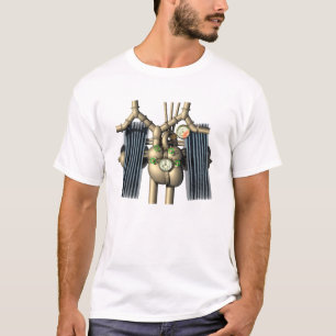 T-shirt d'intestins de Steampunk