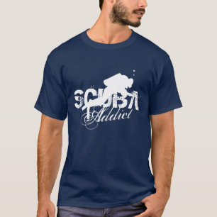 T-shirt d'intoxiqué de plongée à l'air