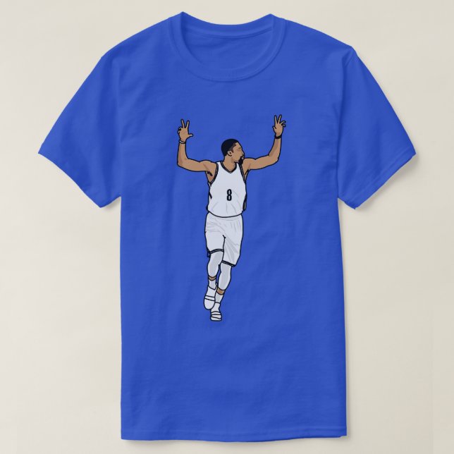 T-shirt Dinwiddie à trois points (Design devant)