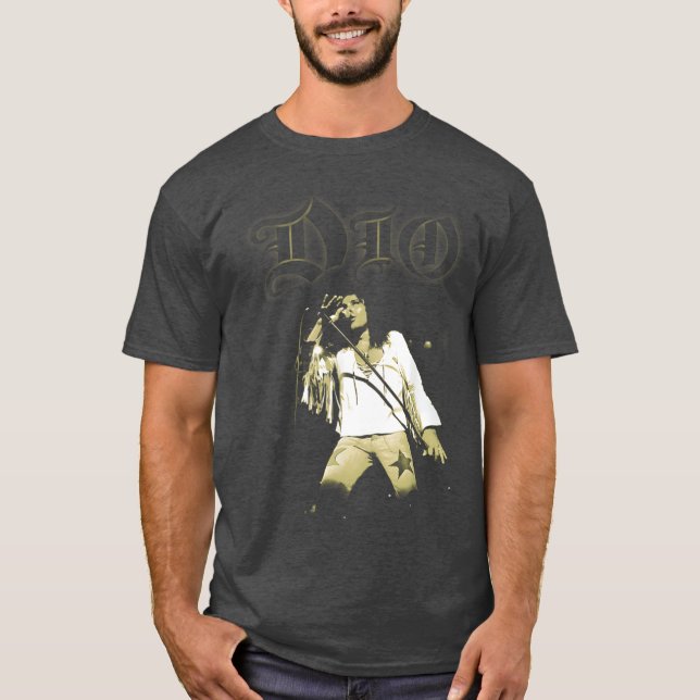 T-shirt Dio Photo Noir (Devant)