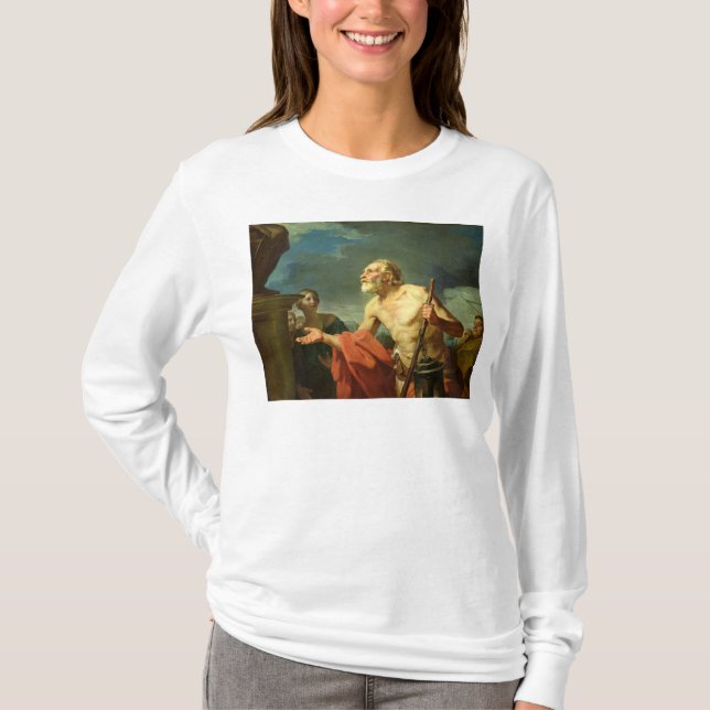 T-shirt Diogène demandant l'aumône, 1767 (Devant)
