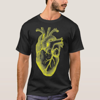 T-shirt Diologiste cardiaque anatomique Docteur Médicale d