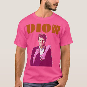 T-shirt Dion seul avec une icône de musique 60s FanArt
