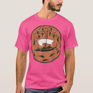 T-shirt Dionysos Cup Art grec ancien (Kyli par Eekias)