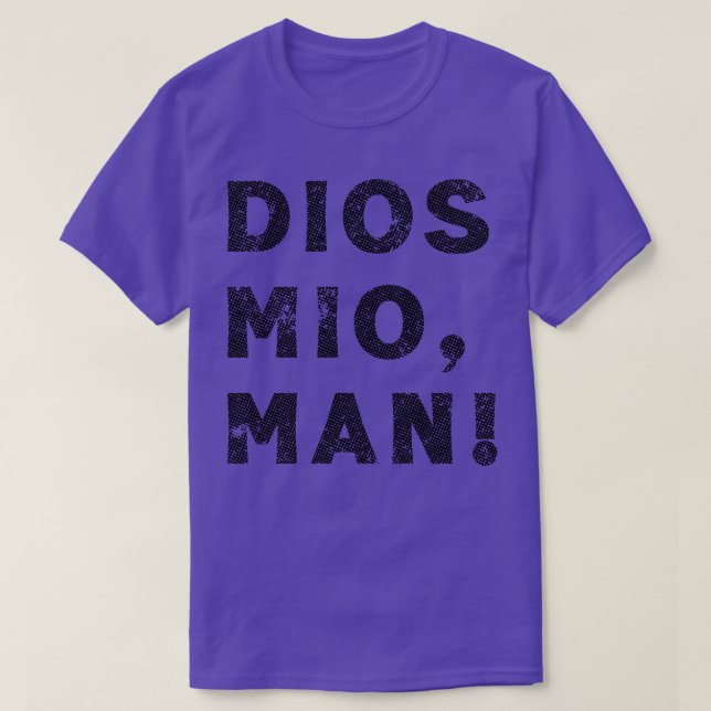 T-shirt Dios Mio Man Bowling Team Fan Art (Design devant)
