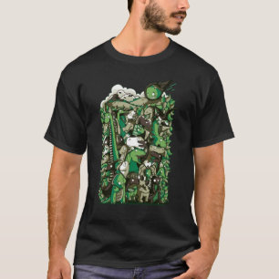T-shirt Diplodocus et couverture