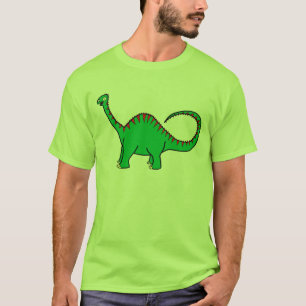 T-shirt Diplodocus vert