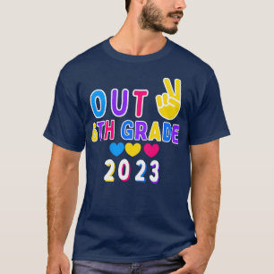 T-shirt Diplômé 2023 6e Classe De 2023 Diplôme D