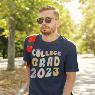 T-shirt Diplômé 2023 Classe supérieure sur mesure Collège 