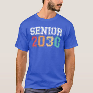 T-shirt Diplômé 2030 Diplômé Rétro Vintage rétro