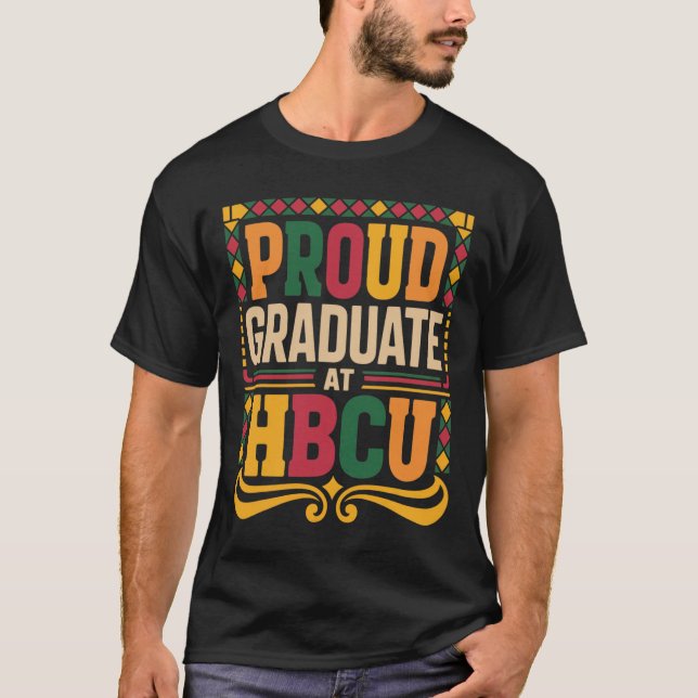 T-shirt Diplômé À Hbcu Juneteenth École Historique Hbcu (Devant)