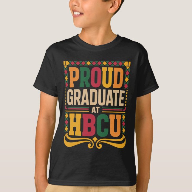 T-shirt Diplômé à Hbcu Juneteenth École Historique Hbcu (Devant)