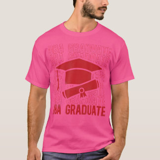 T-shirt Diplômé Dba - Docteur En Diplôme D'Administration 
