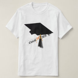 T-shirt Diplôme de casquette de 2026