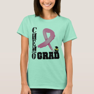 T-shirt Diplômé de chimio de cancer du sein