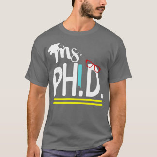 T-shirt Diplôme de doctorat disant cadeau1